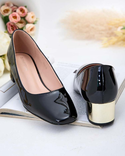 Royalfashion Dámske nízke lodičky na podpätku Eless