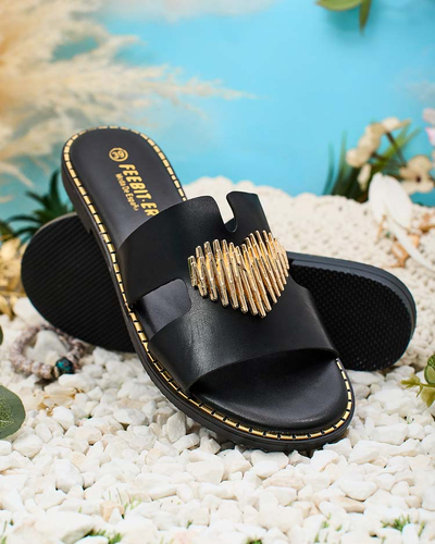 Royalfashion Dámske žabky s plochou podrážkou Ortyca