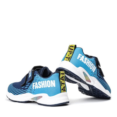 Černá a tmavě modrá dětská obuv Huesca - obuv 1