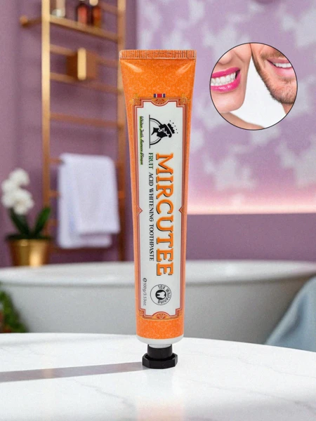 Ovocná zubná pasta na bielenie