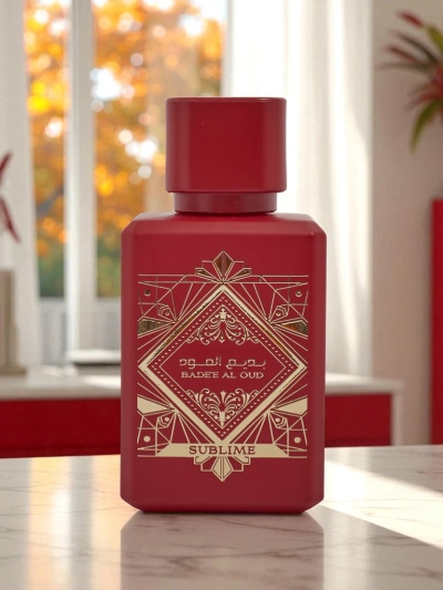 Aurora Sublime Badee Al Oud 50 ml - Orientalski parfum v rdeči steklenički