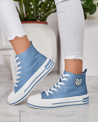 Royalfashion Dámske športové tenisky s potlačou