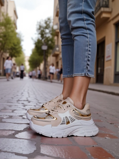 Royalfashion dámske tenisky na hrubej podrážke Ovelba