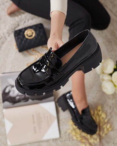 Royalfashion Dámske mokasíny na nízkom podpätku Denebel