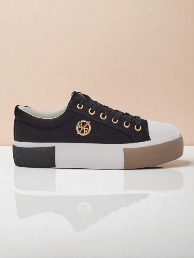 Dámske Aurelio Canvas tenisky čierne