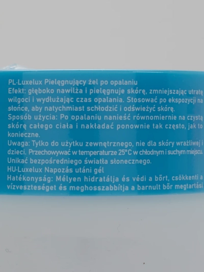 Luxelux Chladivý gél po opaľovaní 280g