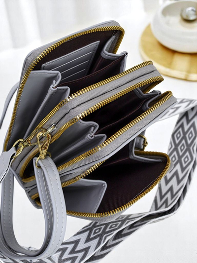 Royalfashion Multifunkčná kabelka-peňaženka na remienku Suite Mood