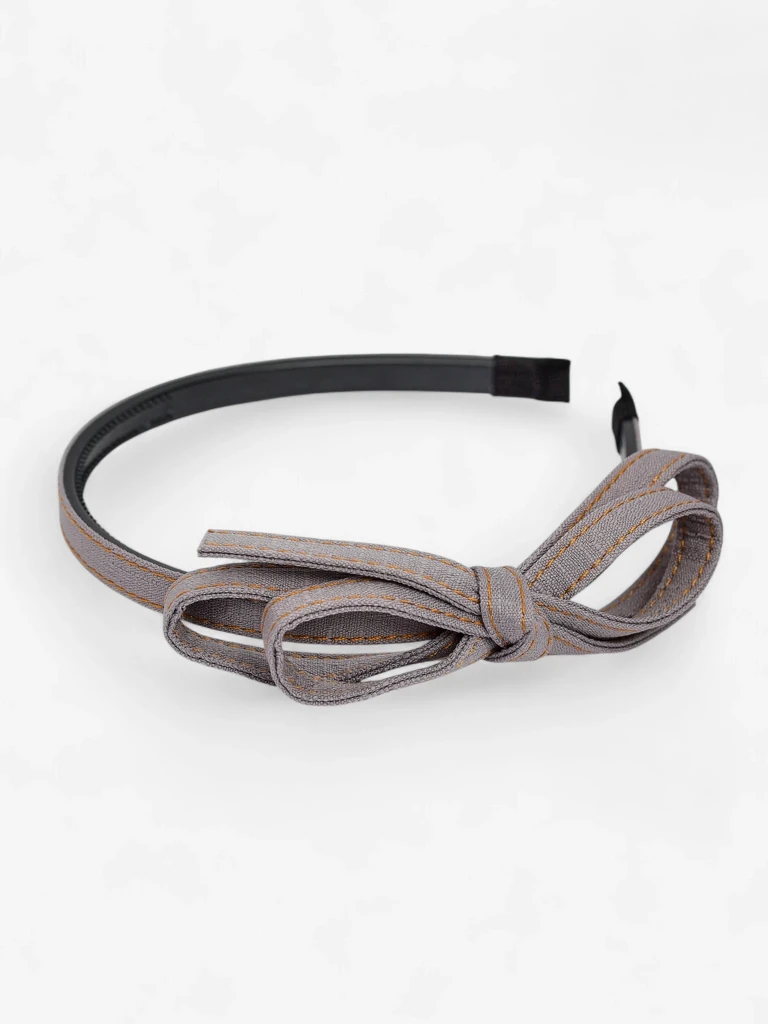 Royalfashion Čelenka s mašľou Denim Style