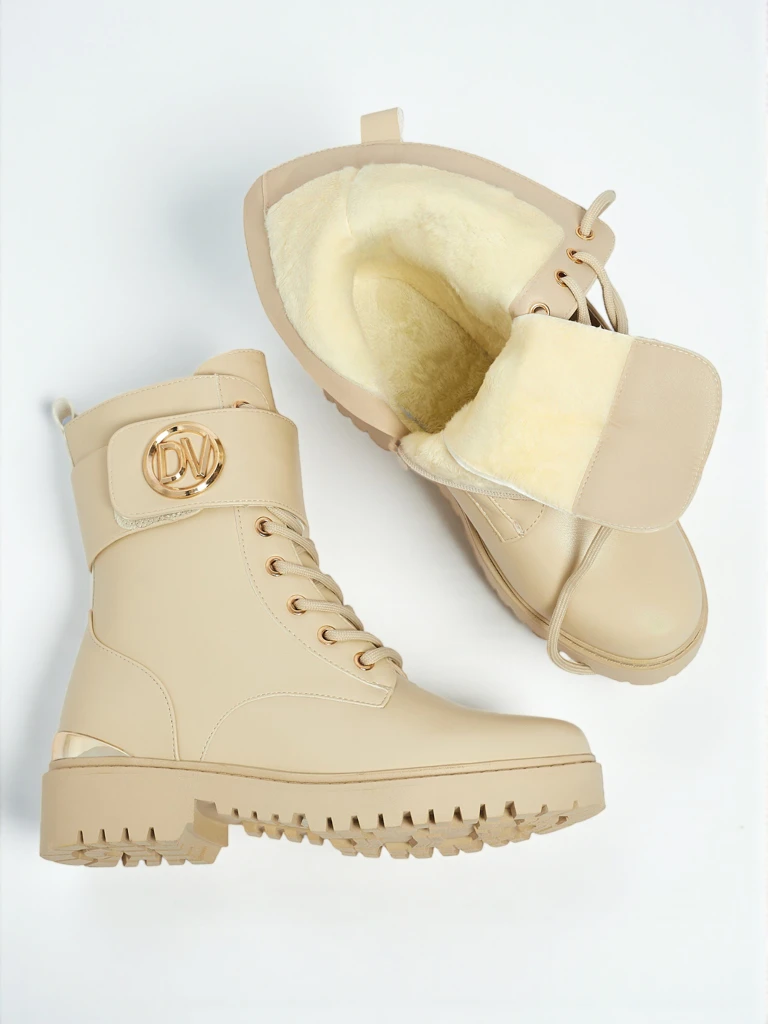 Ženski delavski škornji z okraski Lorice