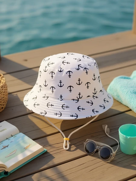 Royalfashion Detský klobúk typu bucket Farebný bucket