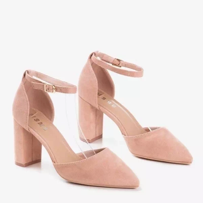 OUTLET Práškové lodičky na vyššom stĺpiku Edinburgh - Obuv