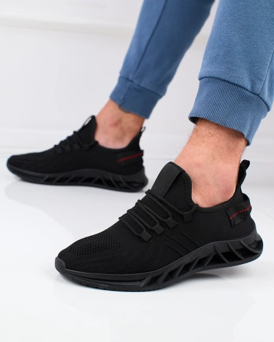 Royalfashion Black Pánska obuv AeroFlash