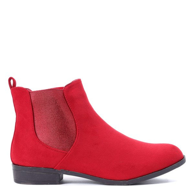 Czerwone sztyblety Cerise- Obuwie