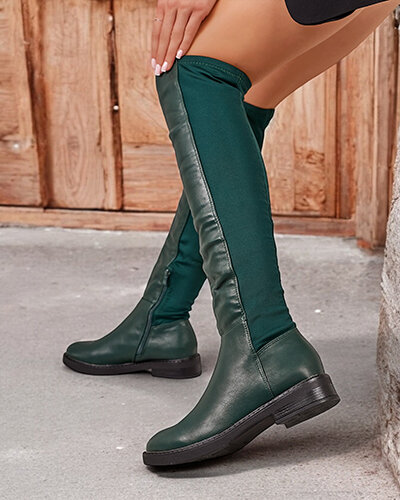 Royalfashion Dámske čižmy Desela nad kolená