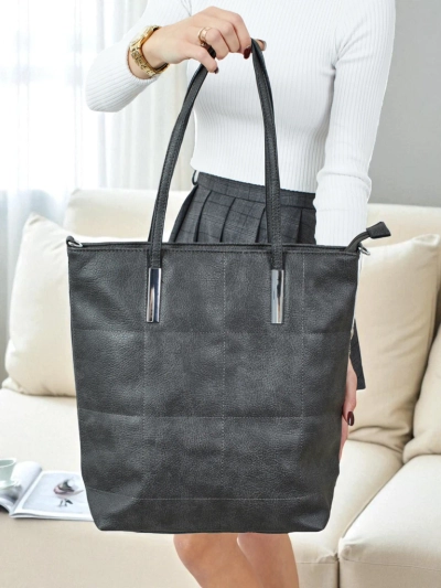 Ženska shopper torbica iz eko usnja Tessira