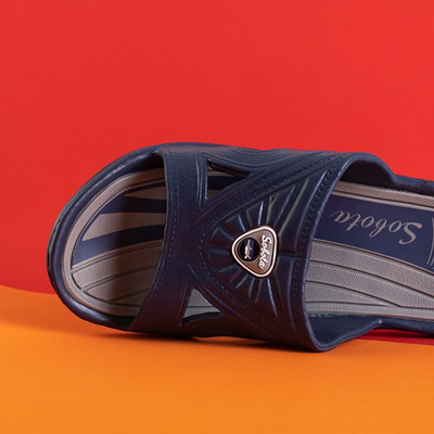 Pánske námornícky sivé gumáky Zesov - Obuv