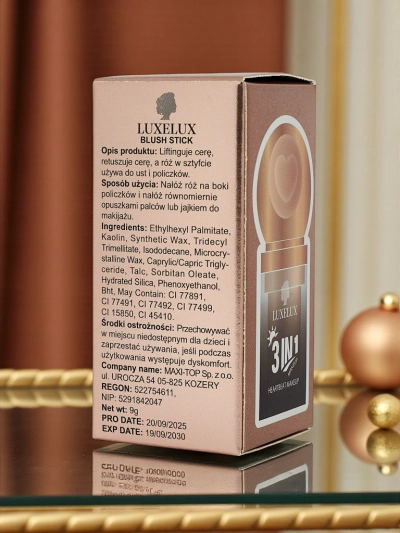 Luxelux Rdečilo v stiku Strawberry Mousse