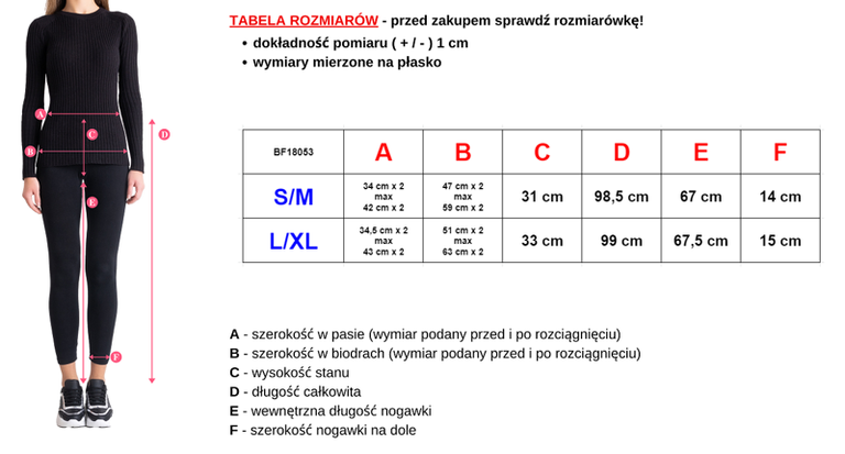 Čierne vzorované dámske nohavice - Oblečenie