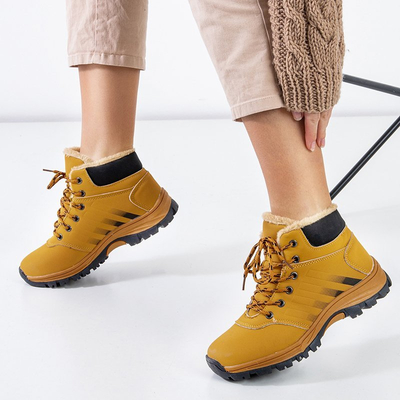 Trekingové topánky Aramania zateplené ťavou - Obuv