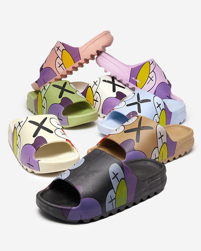 Elmino ružové dámske papuče - Obuv