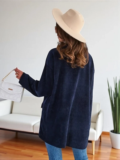 Royalfashion Žlté kardigán pre ženy s pozlátenými gombíkmi VEĽKOSŤ XXL