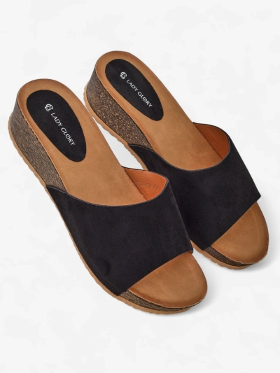 Royalfashion Dámske nízke wedges sandále Maderas