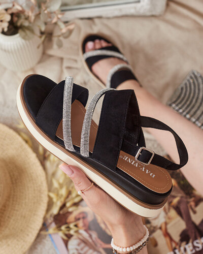 Royalfashion Dámske sandále na nízkom podpätku Obissa