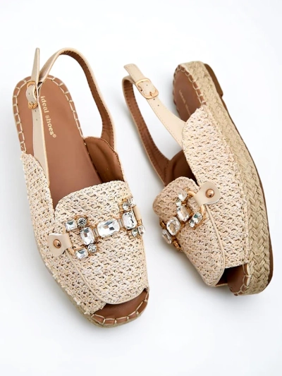 Royalfashion Dámske espadrilky s otvorenou špičkou