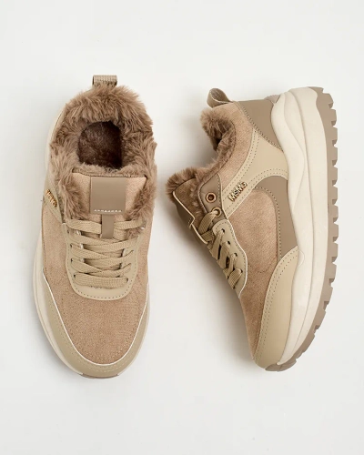 Royalfashion Dámske zateplené tenisky Ruffi