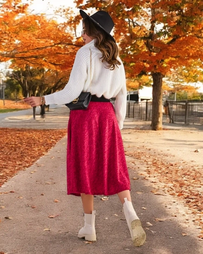 Royalfashion Ženská midi sukňa