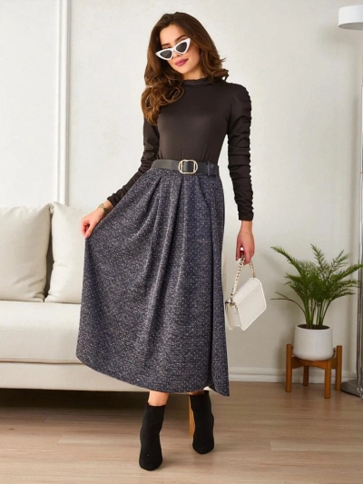 Royalfashion Ženská midi sukňa