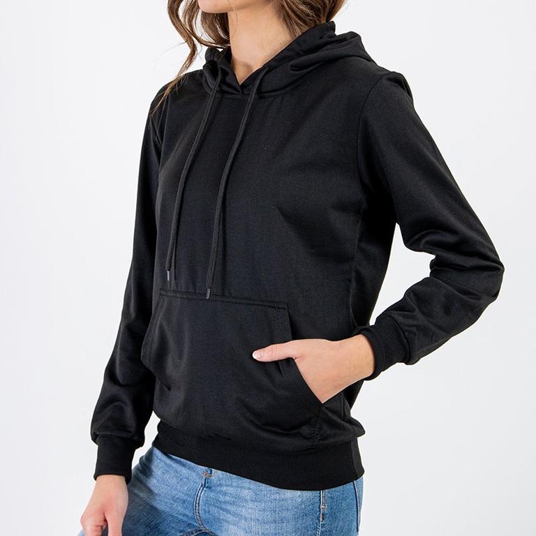 Dámska čierna mikina - mikina