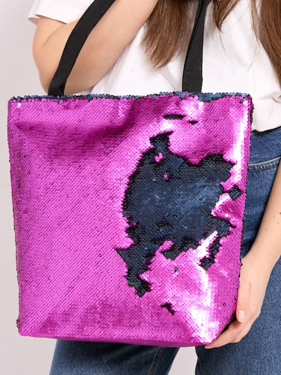 Royalfashion Dámska taška so štýlovými flitrami