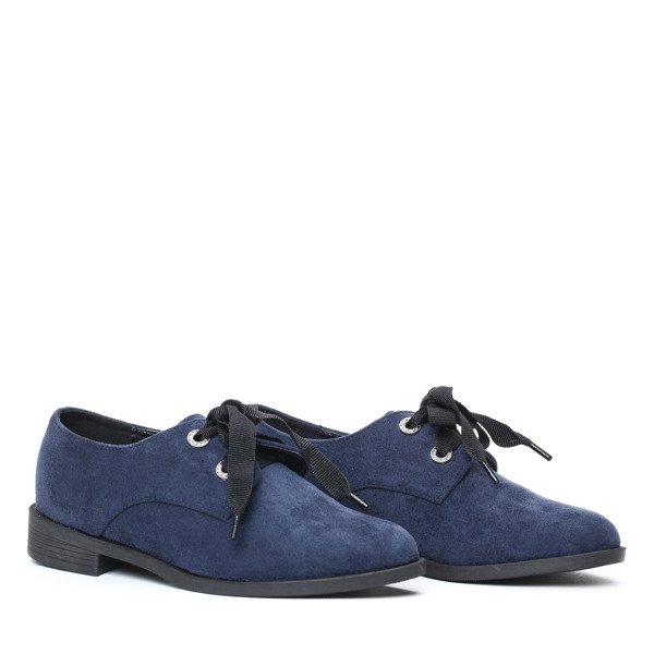 Granatowe półbuty Lele- Obuwie