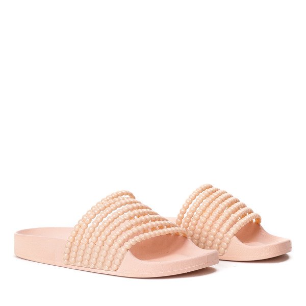 Růžové gumové pantofle Mogoro - Obuv 1