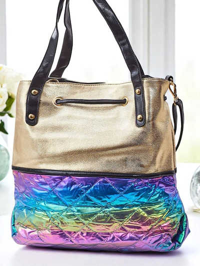 Royalfashion Veľká dámska kabelka Golden Luxe Shopper