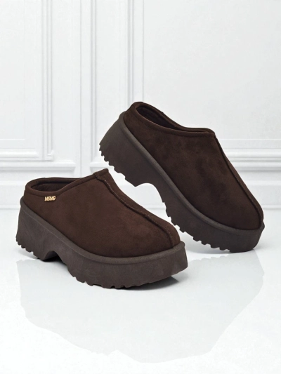 Kratki ženski škornji a'la za sneg s krznom Calindra