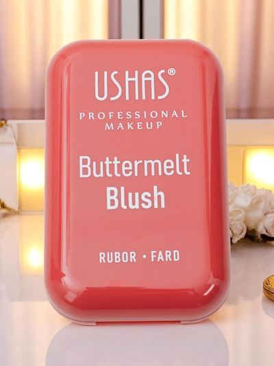 USHAS Lisovaný lícenka v odtieni Pink Crush