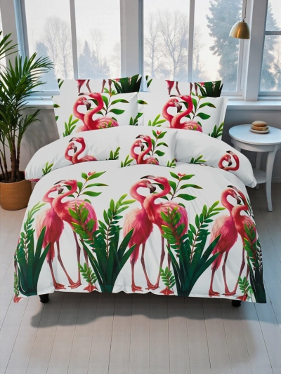 Royalfashion Vzorčasta posteljnina 160x200 komplet 4-DELNI