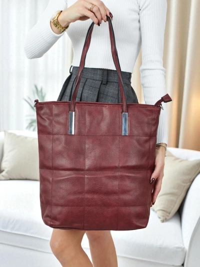 Ženska shopper torbica iz eko usnja Tessira