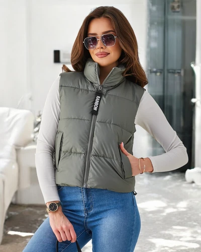 Royalfashion Dámsky krátky vest