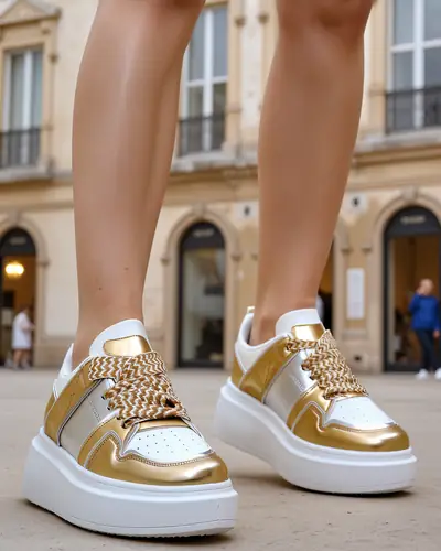 Royalfashion platformové športové tenisky pre ženy Gevigos