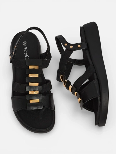 Royalfashion Ženski sandali v stilu rimljank Liwers