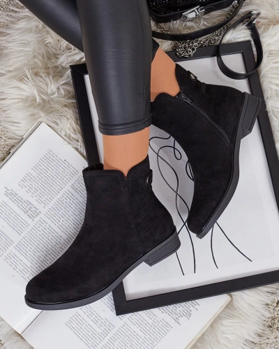 Royalfashion Dámske semišové čižmy Dovilla