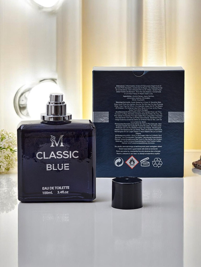 Inšpirovaná eau de parfum Classic Blue pre mužov