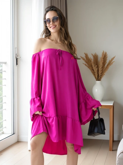 Royalfashion Dámske šaty a'la španielske s volánmi oversized