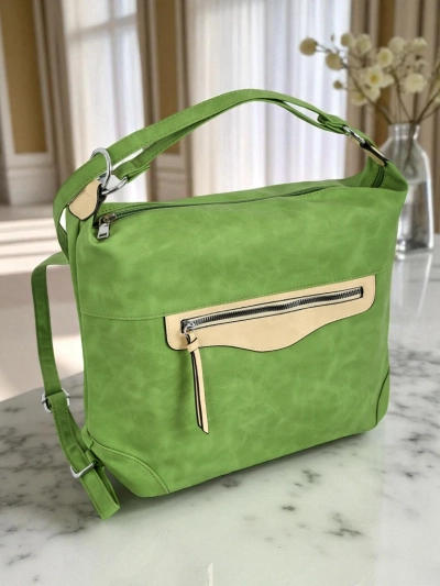 Royalfashion Velika ženska torbica iz eko usnja shopper Elara Monroe