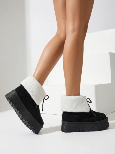 Dámske šnurovacie snehule Royalfashion Wdeno