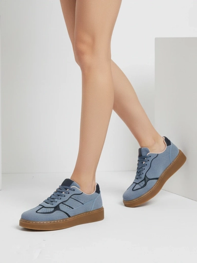 Ženske Superge Luna Modre Ekološke Casual