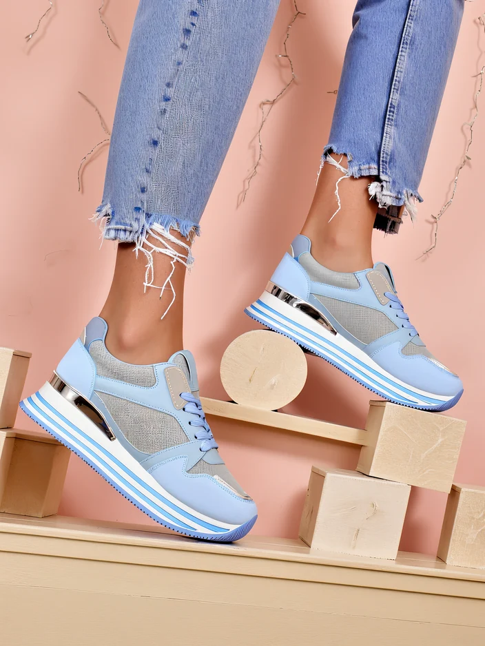 Royalfashion Dámske platformové športové tenisky Erixo